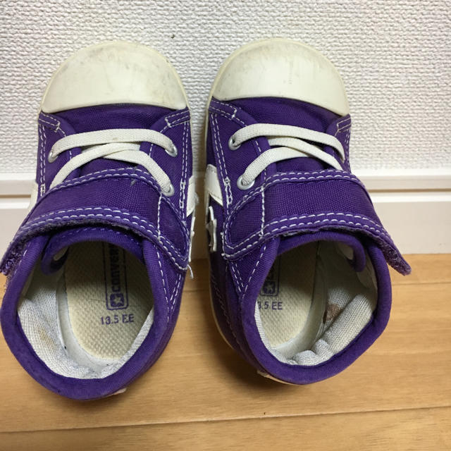 CONVERSE(コンバース)のちょすけ様お取り置きconverseベビー13.5㎝ キッズ/ベビー/マタニティのベビー靴/シューズ(~14cm)(スニーカー)の商品写真