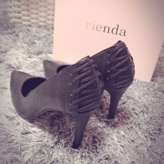 リエンダ(rienda)のrienda♡パンプス黒(ハイヒール/パンプス)