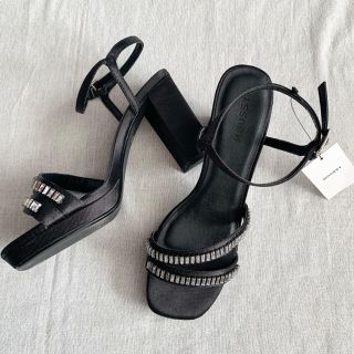 マウジー(moussy)のMOUSSY◆タグ付新品ヒールサンダル(サンダル)