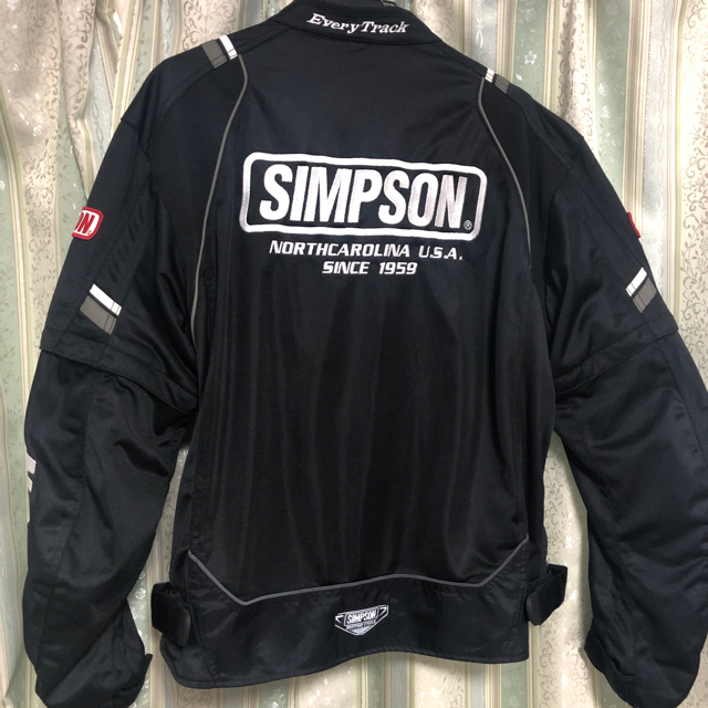 SIMPSON(シンプソン)のSimpson 夏用バイクジャケット メンズのジャケット/アウター(ライダースジャケット)の商品写真