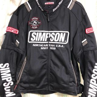 シンプソン(SIMPSON)のSimpson 夏用バイクジャケット(ライダースジャケット)