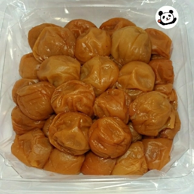 うす塩味 南高梅 つぶれ梅 1kg  1-⑫  実物画像です 食品/飲料/酒の加工食品(漬物)の商品写真