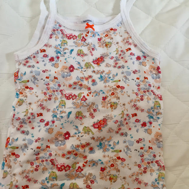 PETIT BATEAU(プチバトー)のPETITBATEAU キャミソール キッズ/ベビー/マタニティのキッズ服女の子用(90cm~)(下着)の商品写真