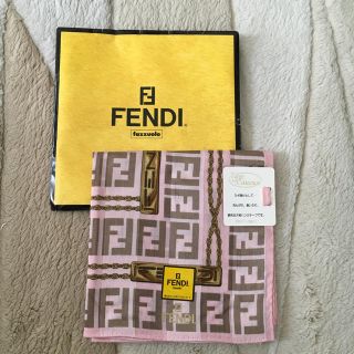 フェンディ(FENDI)のFENDI フェンディ 大判ハンカチーフ(バンダナ/スカーフ)