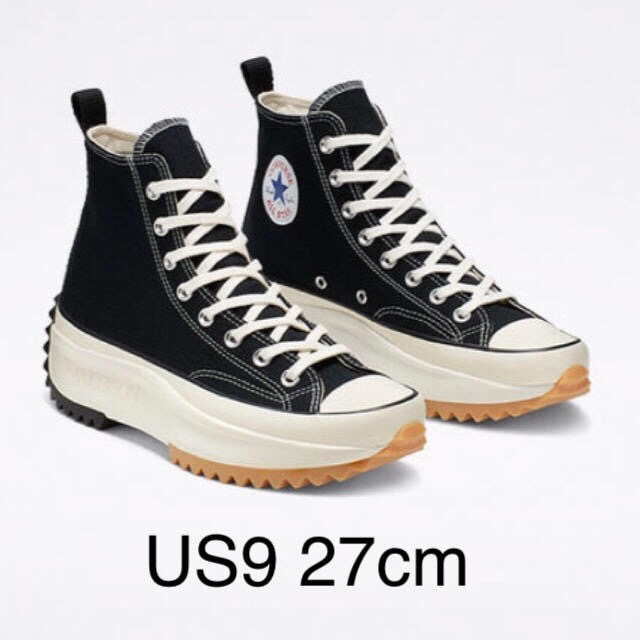 Converse jw Anderson run star hike 27cmスニーカー - スニーカー