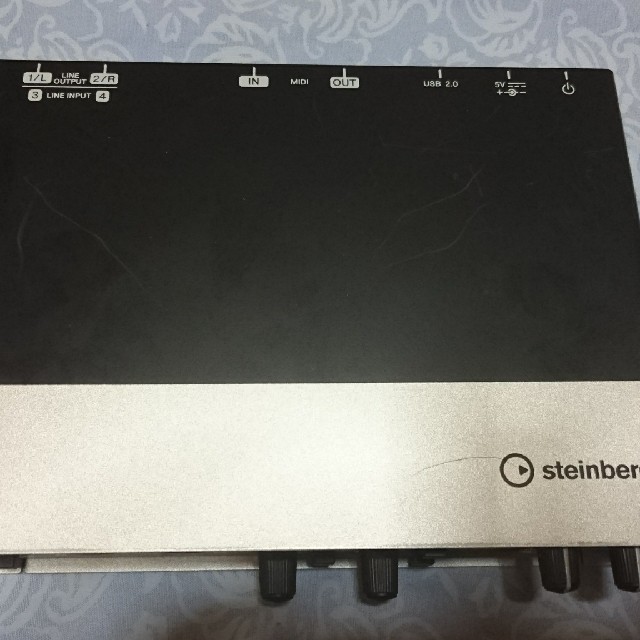 steinberg UR242 中古品 楽器のDTM/DAW(オーディオインターフェイス)の商品写真