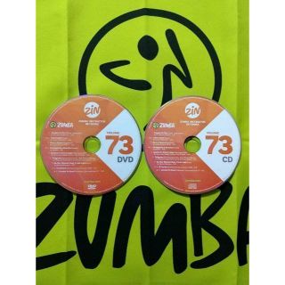 ズンバ(Zumba)のrereさま専用　ZUMBA　ズンバ　ZIN73　CD＆DVD(スポーツ/フィットネス)