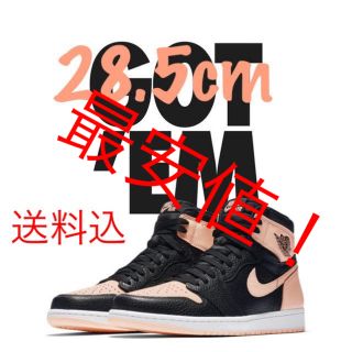 ナイキ(NIKE)のNIKE AIR JORDAN 1 BLACK CRIMSON TINT最終価格(スニーカー)