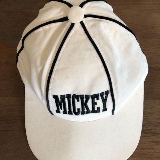 ディズニー(Disney)のMickey CAP フリーサイズ(キャップ)