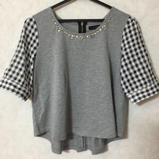 ページボーイ(PAGEBOY)のページボーイ♡ギンガムチェックトップス(Tシャツ(半袖/袖なし))