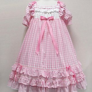 アンジェリックプリティー(Angelic Pretty)のアンプリ 避暑地の少女ワンピース(ひざ丈ワンピース)