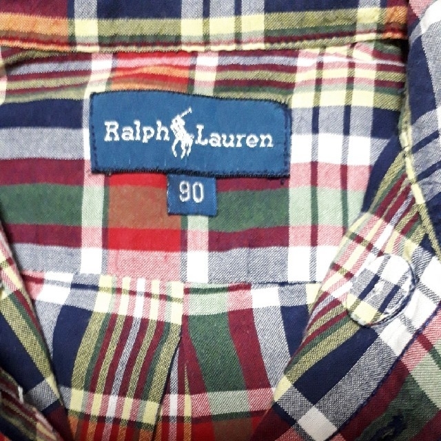 Ralph Lauren(ラルフローレン)のRALPH LAUREN　チェックシャツ キッズ/ベビー/マタニティのキッズ服男の子用(90cm~)(ブラウス)の商品写真