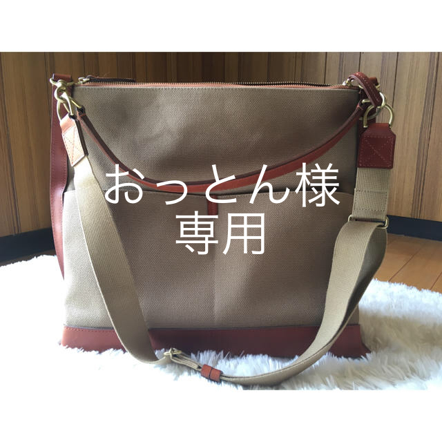 土屋鞄 レザー/キャンバス 2way トートバック ショルダー 超美品