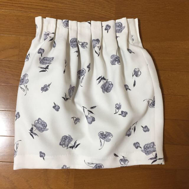 オリジナル花柄スカートミニスカート