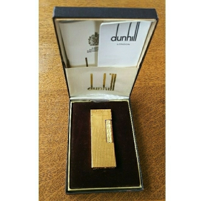 dunhill/ダンヒル ローラガスライター 格子柄