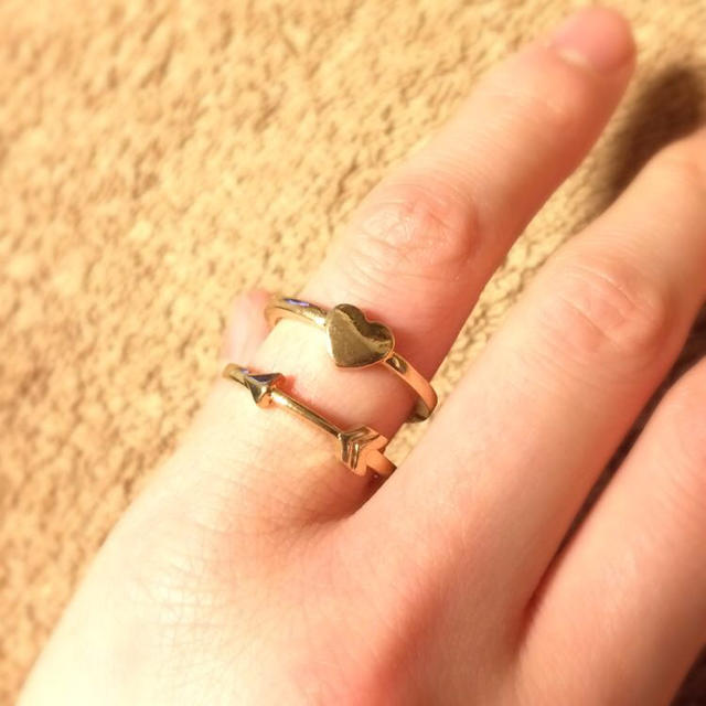 ハート♡アロー♫リング レディースのアクセサリー(リング(指輪))の商品写真