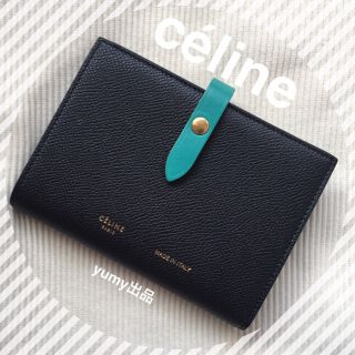 セリーヌ(celine)の正規品 新品 celine 財布 ストラップ ミディアム マルチファンクション (財布)