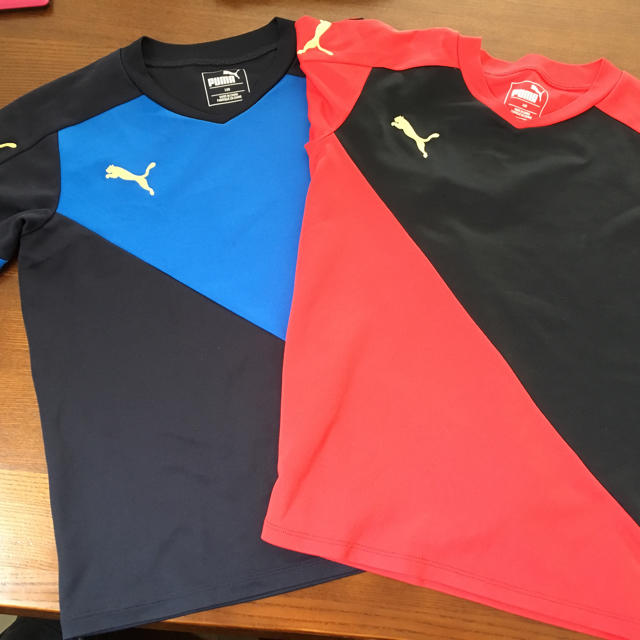 PUMA(プーマ)のPUMA 130 二点セット Tシャツ キッズ/ベビー/マタニティのキッズ服男の子用(90cm~)(Tシャツ/カットソー)の商品写真