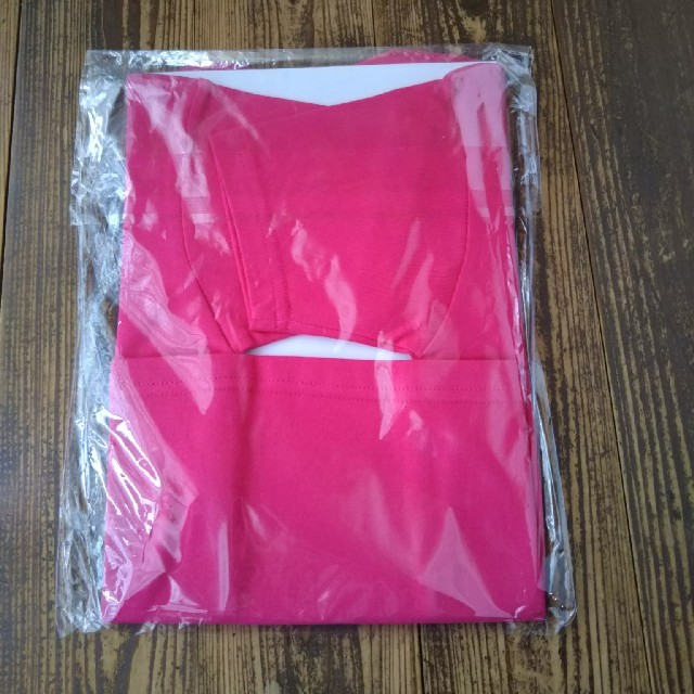 【新品】ピンク　半袖Tシャツ　110 キッズ/ベビー/マタニティのキッズ服女の子用(90cm~)(Tシャツ/カットソー)の商品写真