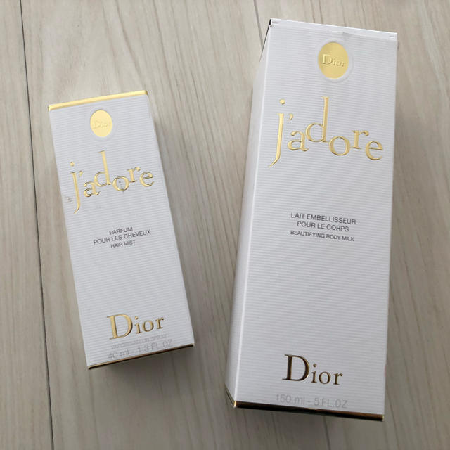 値打ち品 Dior ジャドール ヘアミストu0026ボディクリームセット