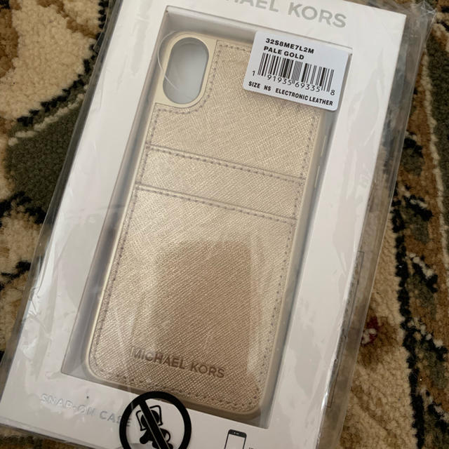 Michael Kors(マイケルコース)のMICHAEL KORS iPhone X ケース スマホ/家電/カメラのスマホアクセサリー(iPhoneケース)の商品写真