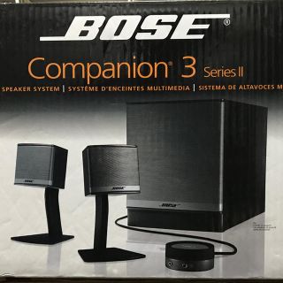 ボーズ(BOSE)のBOSE Companion 3 SeriesⅡ スピーカー(スピーカー)