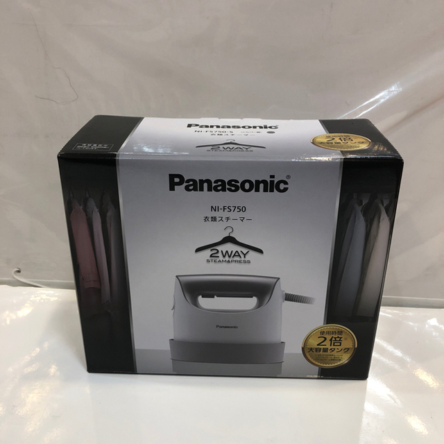 Panasonic - NI-FS750-S( シルバー調) パナソニック衣類スチーマー 新