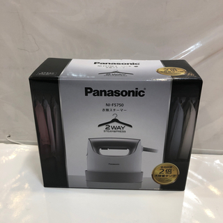 パナソニック(Panasonic)のNI-FS750-S( シルバー調) パナソニック衣類スチーマー 新製品！(アイロン)