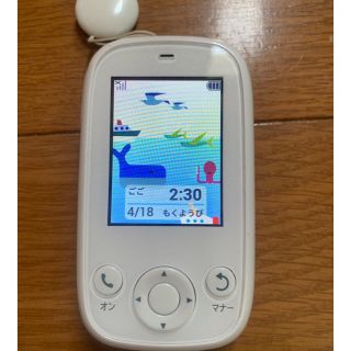 ソフトバンク(Softbank)のソフトバンク みまもり携帯4（ホワイト）(携帯電話本体)