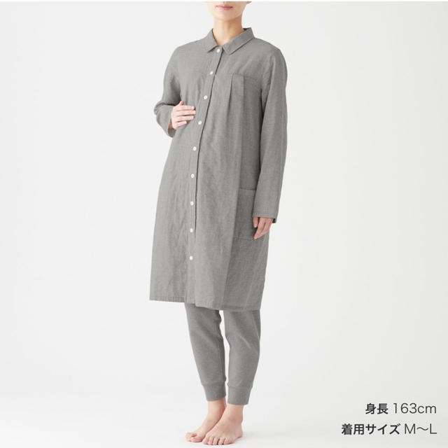 MUJI (無印良品)(ムジルシリョウヒン)の無印良品 マタニティパジャマ キッズ/ベビー/マタニティのマタニティ(マタニティパジャマ)の商品写真