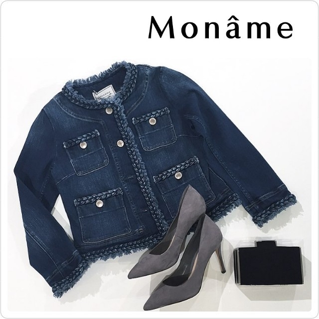 新品♡定価20520♡Moname  フリンジデニムジャケット