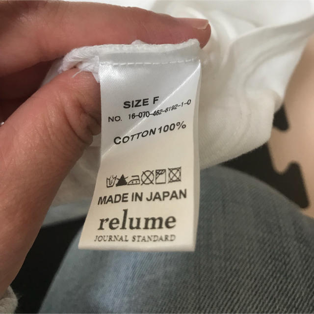 JOURNAL STANDARD(ジャーナルスタンダード)のJOURNAL STANDARD relume  Tシャツ レディースのトップス(Tシャツ(半袖/袖なし))の商品写真