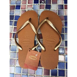 ハワイアナス(havaianas)の新品 アウトレット ハワイアナス ビーチサンダル スリム 63(ビーチサンダル)