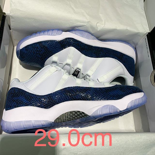 29.0 NIKE AIR JORDAN 11 RETRO LOW NAVY