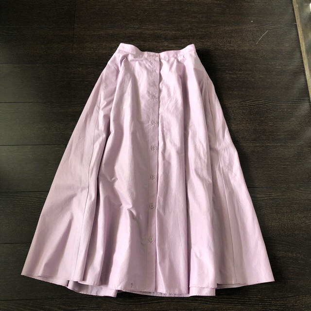 UNIQLO(ユニクロ)のフロントボタンサーキュラスカート ユニクロ レディースのスカート(ロングスカート)の商品写真