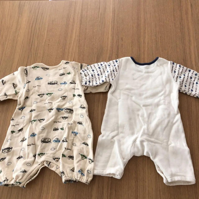 新生児 男の子 カバーオール 50〜60 キッズ/ベビー/マタニティのベビー服(~85cm)(カバーオール)の商品写真