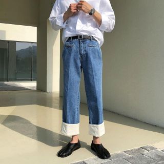 ご注意ください LOEWE フィッシャーマンデニム - デニム/ジーンズ