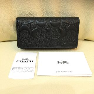 コーチ(COACH)のCOACH F66293 コーチ キーケース  メンズ 未使用(キーケース)