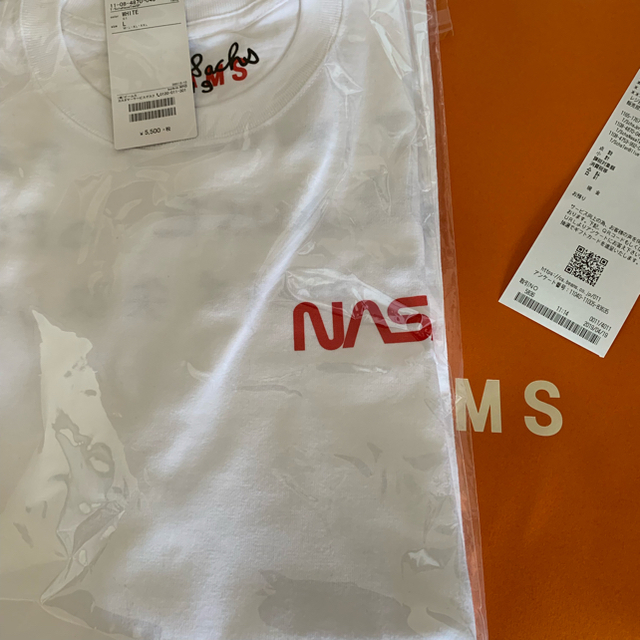 BEAMS(ビームス)のtom sachs nasa tee L メンズのトップス(Tシャツ/カットソー(半袖/袖なし))の商品写真