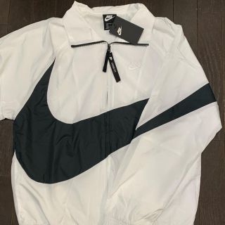 ナイキ(NIKE)のNIKE ナイキ ウーブンジャケット ナイロン ビッグスウォッシュ Mサイズ(ナイロンジャケット)