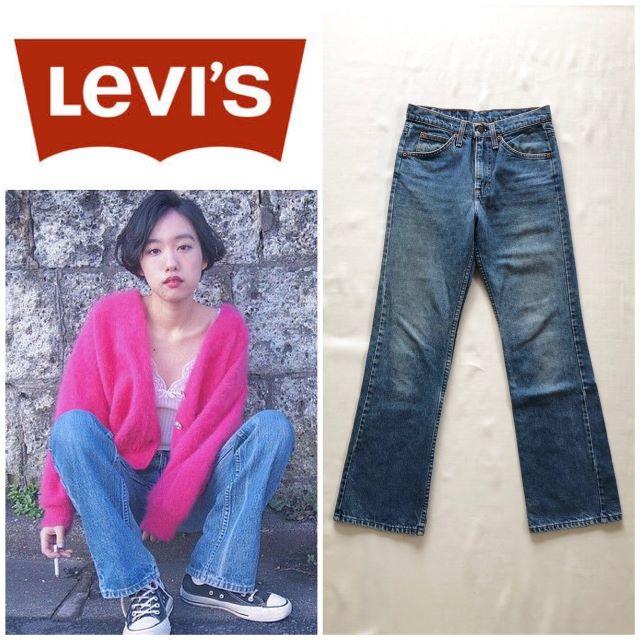 Levi's(リーバイス)の塩野かれんさん愛用 USA製 リーバイス517 ハイウエストブーツカットデニム レディースのパンツ(デニム/ジーンズ)の商品写真