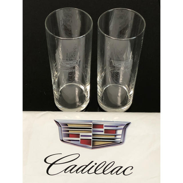 Cadillac(キャデラック)の【 新品・非売品 】Cadillac（ キャデラック ）ペアーグラス  セット インテリア/住まい/日用品のキッチン/食器(グラス/カップ)の商品写真