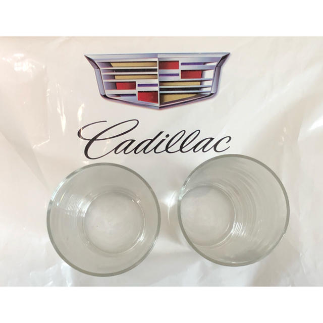 キャデラック　Cadillac 旧ロゴ　ノベルティ　ペアマグカップ