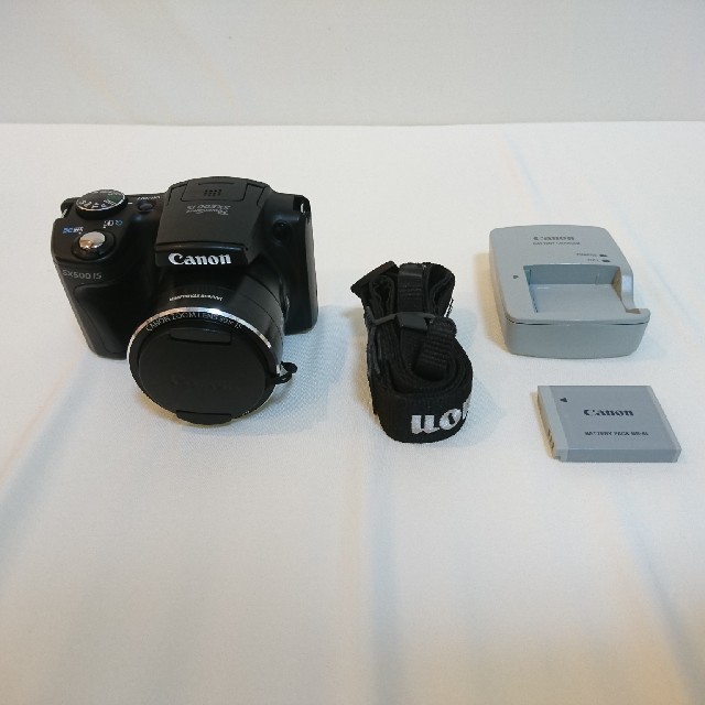 ファッションの Canon SX500IS PowerShot デジタルカメラ Canon - コンパクトデジタルカメラ