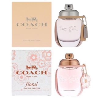 コーチ(COACH)のCOACH オードトワレ/フローラルオードパルファム 各30ml 各サンプル付き(香水(女性用))