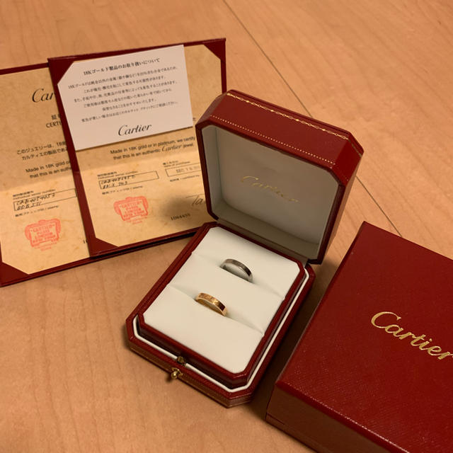 カルティエ 指輪 Cartier リング ペア