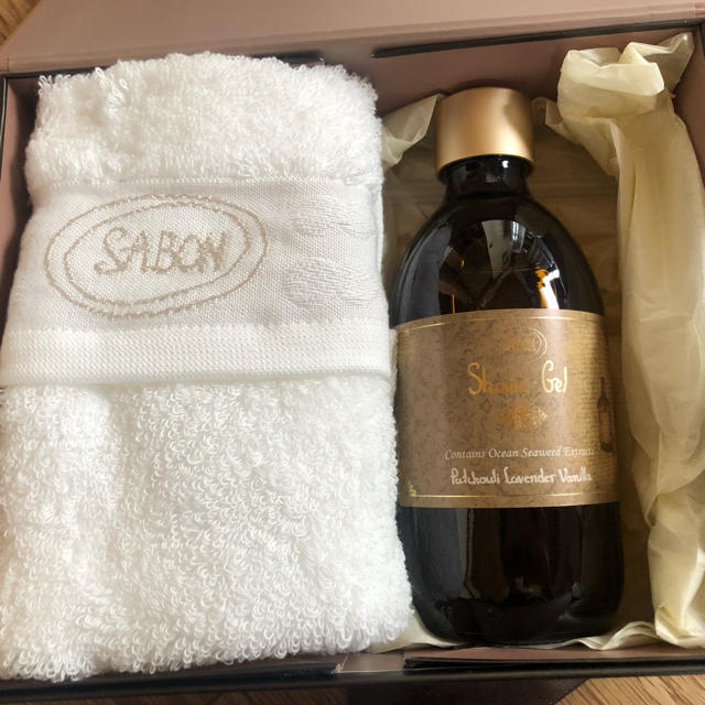 SABON(サボン)のSABON シャワージェル300ml & タオルセット コスメ/美容のボディケア(ボディソープ/石鹸)の商品写真
