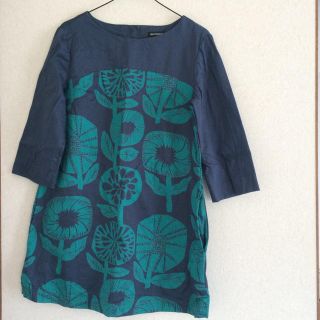 マリメッコ(marimekko)のmarimekko onepiece(ミニワンピース)