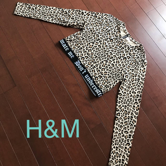 H&M(エイチアンドエム)のH&M  ショートトップス レディースのトップス(カットソー(長袖/七分))の商品写真