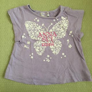 アナスイミニ(ANNA SUI mini)の ANNA SUI アナスイ ミニ Tシャツ 80(Ｔシャツ)